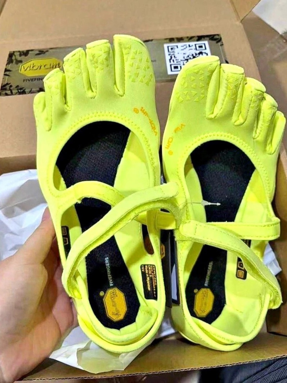 Vibram FiveFingers Athletic Shoes Yellow- New